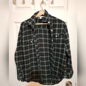 Old navy boyfriend plaid shirt